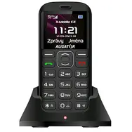 Aligator A720 4G Senior čierna / 1.8" TFT / SOS tlačidlo / nabíjací stojan / SOS lokátor / FM rádio