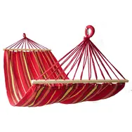 CALTER Fiesta červeno-oranžová / Hojdacia sieť / 200x100 cm / Nosnosť: 150 kg