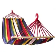 CALTER Fiesta dúhová / Hojdacia sieť / 200x100 cm / Nosnosť: 150 kg
