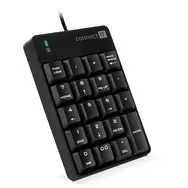 CONNECT IT NumCALC drôtová numerická klávesnica čierna