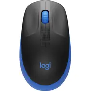 Logitech M190 modrá / optická bezdrôtová myš / 1000 DPI / USB prijímač / 3 tlačidlá