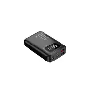 Viking VGO10B 10000mAh čierna / Power banka / Lightning &amp; USB-C &amp; microUSB / výstup 2x USB / 5V / max. 3A