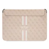 Guess PU 4G Printed Stripes Computer Sleeve 16" ružová