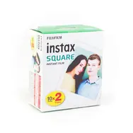 Fujifilm Instax Square Film biely rámček 2x10 ks / Instantný film / 86 x 72 mm / lesklý
