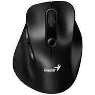 Genius Ergo 9000S čierna / Bezdrôtová myš / 2400 DPI / 2.4 GHz USB-A dongle / Bluetooth / 1x AAA