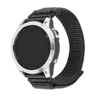 FIXED Nylonový remienok Nylon Sporty Strap pre Garmin QuickFit 22mm tmavo šedý