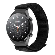 FIXED Nylonový remienok Nylon Sporty Strap s Quick Release 22mm pre smartwatch čierny
