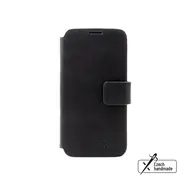 FIXED Kožené puzdro typu kniha ProFit pre Apple iPhone 16 PLUS čierne