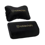 noblechairs Sada vankúšov čierno-zlatá / pre stoličky EPIC & ICON & HERO & Legend