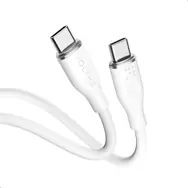 VOLTME Powerlink Moss Series CTC Kábel USB-C(M) 3A/60W 1m biela / 2x USB-C(M)