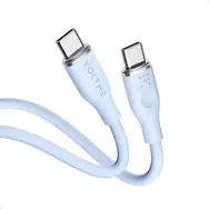 VOLTME Powerlink Moss Series CTC Kábel USB-C(M) 3A/60W 1m modrá / 2x USB-C(M)