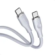 VOLTME Powerlink Moss Series CTC Kábel USB-C(M) 3A/60W 1m šedá / 2x USB-C(M)
