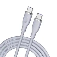 VOLTME Powerlink Moss Series CTC Kábel USB-C(M) 5A/100W 1.8m šedá / 2x USB-C(M)