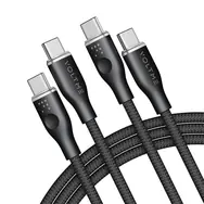 VOLTME Powerlink Rugg Series CTC Kábel USB-C(M) 5A/100W 1.8m čierna / 2x USB-C(M)