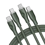 VOLTME Powerlink Rugg Series CTC Kábel USB-C(M) 5A/100W 1.8m zelená / 2x USB-C(M)