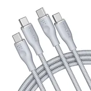 VOLTME Powerlink Rugg Series CTC Kábel USB-C(M) 5A/100W 1.8m šedá / 2x USB-C(M)