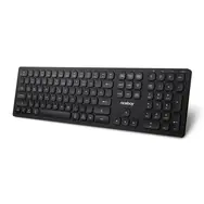 Niceboy OFFICE K30 čierna / Bezdrôtová klávesnica / CZ&SK layout / 2.4 GHz USB dongle / BT