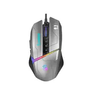 A4Tech Bloody Myš W60 Max Activated šedá / Herná myš / 12000DPI / 8 tlačidiel / USB / 1.8 m