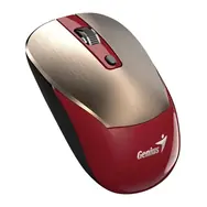 Genius NX-7125 zlato-červená / Optická bezdrôtová myš / 1200 dpi / Copilot / 4 tlačidlá