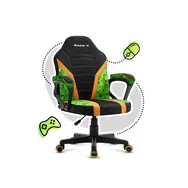 Huzaro Ranger 1.0 MESH Pixel / Detská herná stolička / nastaviteľná / nosnosť až 130 kg / látka & sieťovina