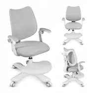 Mark Adler Junior 4.6 šedá / Detská ergonomická stolička