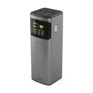 HAMA High Power 200 W sivá / powerbanka / 24000 mAh / 2x USB-C / 1x USB-A / PD / QC / displej