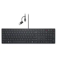Rozbalené - DELL KB525C čierna / drôtová klávesnica / USB-A + USB-C / CZ Layout / rozbalené