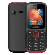 Aligator D210 čierno-červená / 1.8" TFT / Dual SIM / kalkulačka / budík / FM rádio / svietidlo