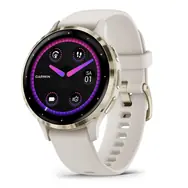Garmin Venu 3S bielo-zlatá / Chytré hodinky / 1.2 "/ BT / ANT+ / Wi-Fi / 5ATM