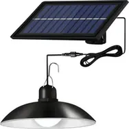 Rozbalené - Superfire FF10-B zavesovacia solárna lampa čierna / rozbalené