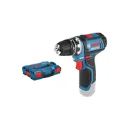 BOSCH 06019F6002 GSR 12V-15 FC / Aku Vŕtací skrutkovač / 12V / 10mm skľučovadlo / 1300 ot-min / 30 Nm / L-Boxx / bez Aku