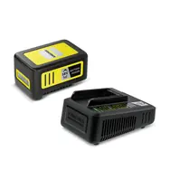 Kärcher starter kit - batéria 18V I 5Ah &amp; rýchlonabíjačka / pre zariadenie 18 V Battery Power / LCD displej