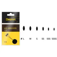 Delphin Stóper Olive Rubber Stopper Veľkosť SSSS