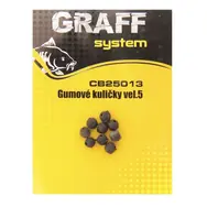 Graff Gumové guličky Veľkosť 5 10ks