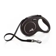 Flexi New Classic M 5m/25kg čierna / Vodítko