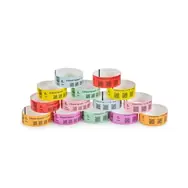 ZEBRA Wristband Pink 1x10in (25.4x254mm) / PP / DT / Z-Band Splash / Adhesive closure / 350/roll / 6/box 