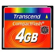 Transcend Compact Flash karta 133x 4GB