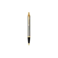 PARKER Royal IM Brushed Metal GT hrot M / guličkové pero / farba náplne: modrá