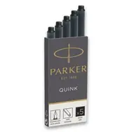 PARKER Quink Atramentové bombičky čierna 5ks / do plniacich pier Parker