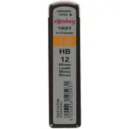 Rotring Tuhy 1.0mm - HB 12 ks / Tuhy do mikroceruzky