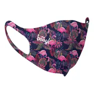 BAAGL Antibakterialná rúška pre deti Flamingo / 14.5x10.5 cm / ióny striebra