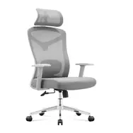 Mark Adler Manager 2.6 šedá / Kancelárske ergonomické kreslo / nosnosť 130 kg