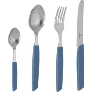 VICTORINOX Swiss Modern príborový set 24ks modrá / nerezová oceľ