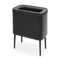 Brabantia Bo Kôš na bielizeň 60 L čierna / 67 x 32 x 54 cm