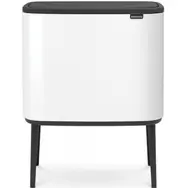 Brabantia Bo Touch Odpadkový kôš na triedený odpad 3 x 11 L biela / 54 x 68 x 31.2 cm