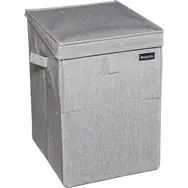 Brabantia Kôš na bielizeň 35 L stohovateľný šedá / 44.5 x 37 x 32 cm