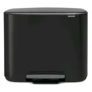 Brabantia Bo Pedálový odpadkový kôš 36 L čierna / 54 x 44 x 36.3 cm