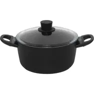 BALLARINI Avola 1006219 Hrniec so sklenenou pokrievkou 24 cm / 4.8 l / kovaný hliník 