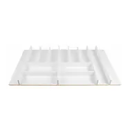 Elletipi Wood Line Príborník do zásuvky 90 cm biela