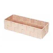 Compactor TEX - košík L ružová / Úložný organizér do zásuvky / 30 x 12 x 7 cm 
